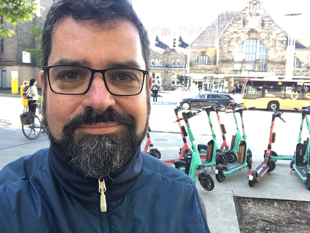 Michael von den Faltradfreunden